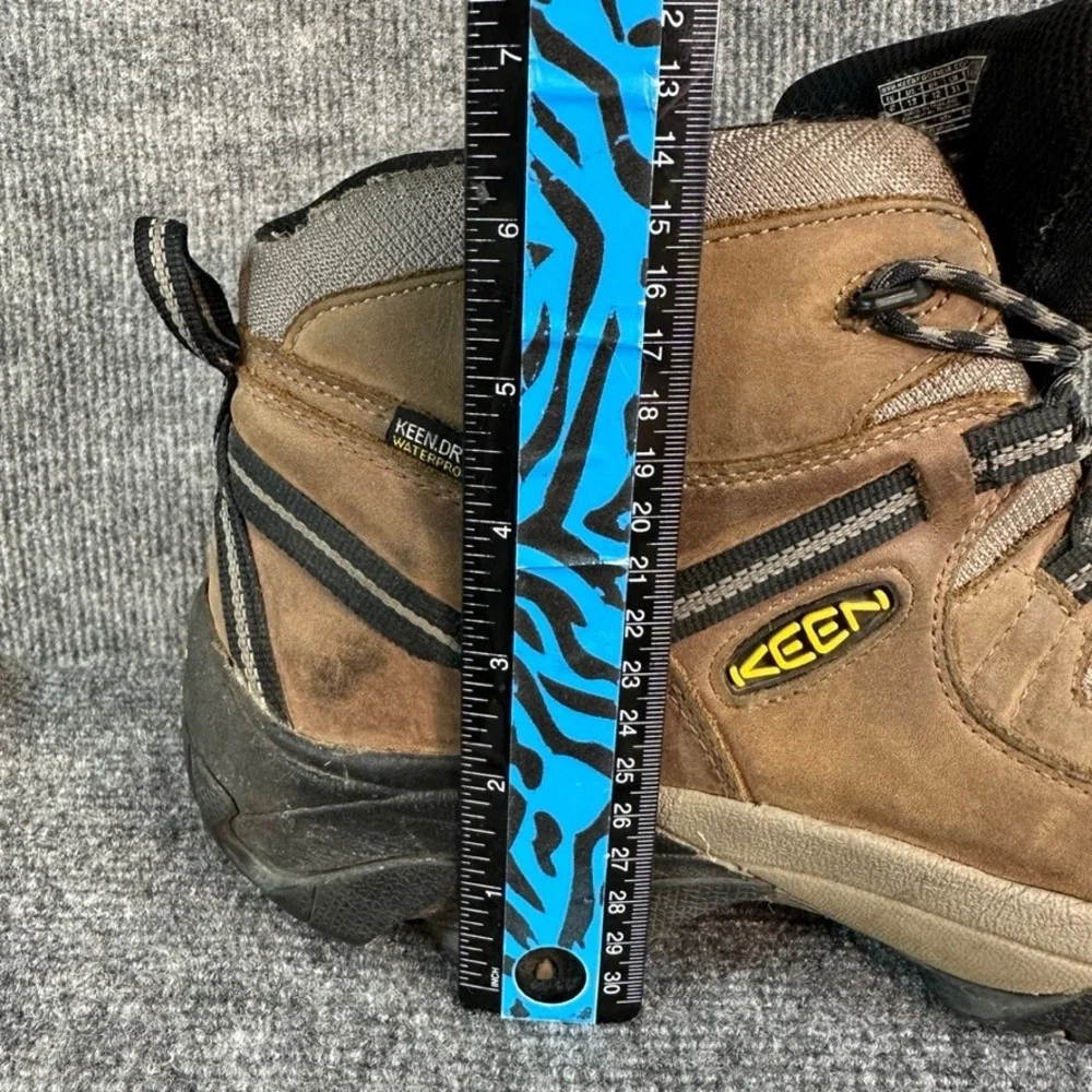 Keen Targhee II Waterproof Mid Hiking Boots Brown Leather Mens 13 1008417